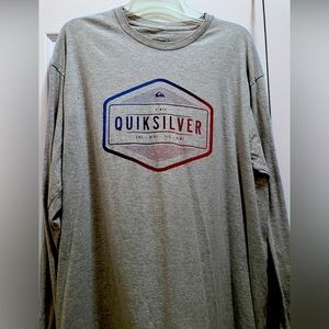 Men’s quicksilver, long sleeve T-shirt
